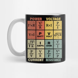 Ohm's Law Electrical Electronics Engineer Mug